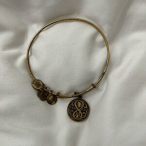 EUC Alex & Ani gold bangle